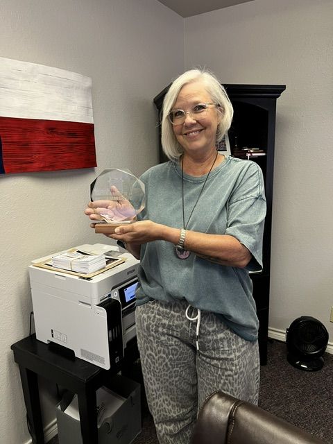Crystal Award — Delivered to Customer