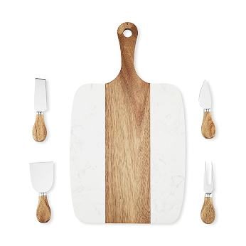 5pc Handle Serving Board
