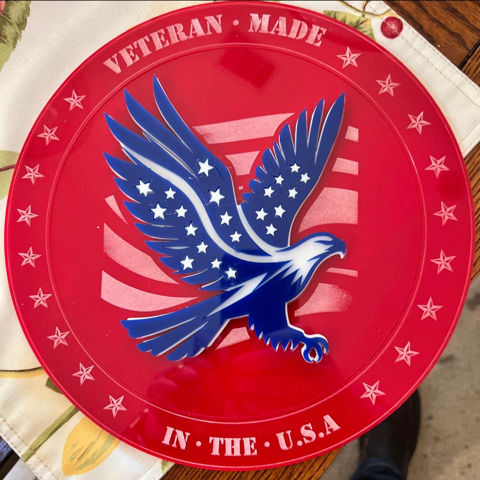 Custom laser-crafted plaque for Fairview, TX customers